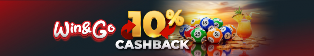 Win&Go 10% Cashback at Meridianbet Montenegro Casino