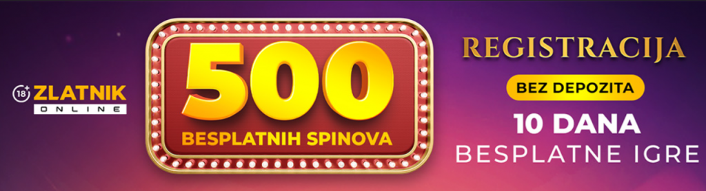 Zlatnik 500 Free Spins